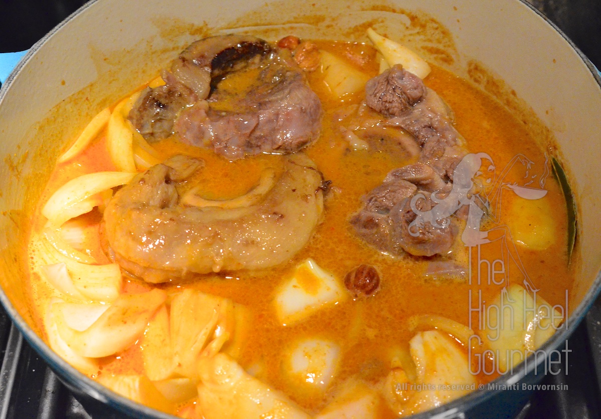Authentic Thai Beef Shank Massaman by The High Heel Gourmet 4