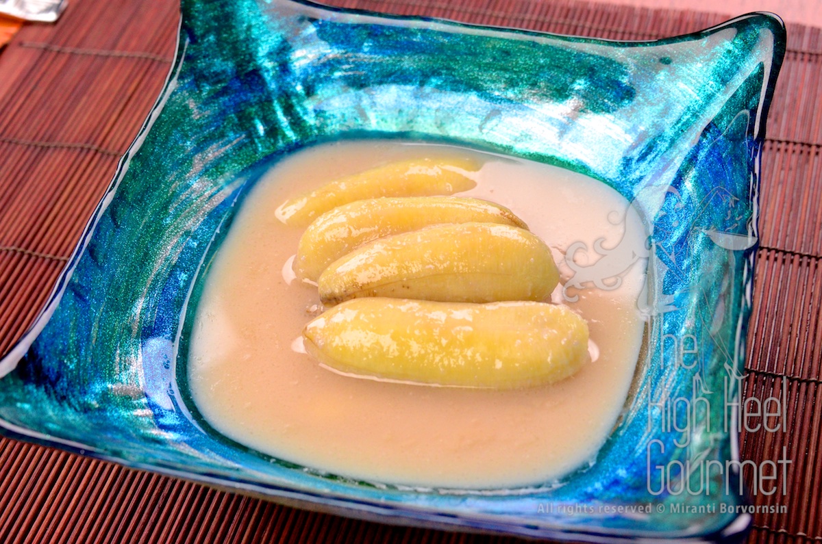 Bananas in coconut syrup, Glauy Buad Chee 2