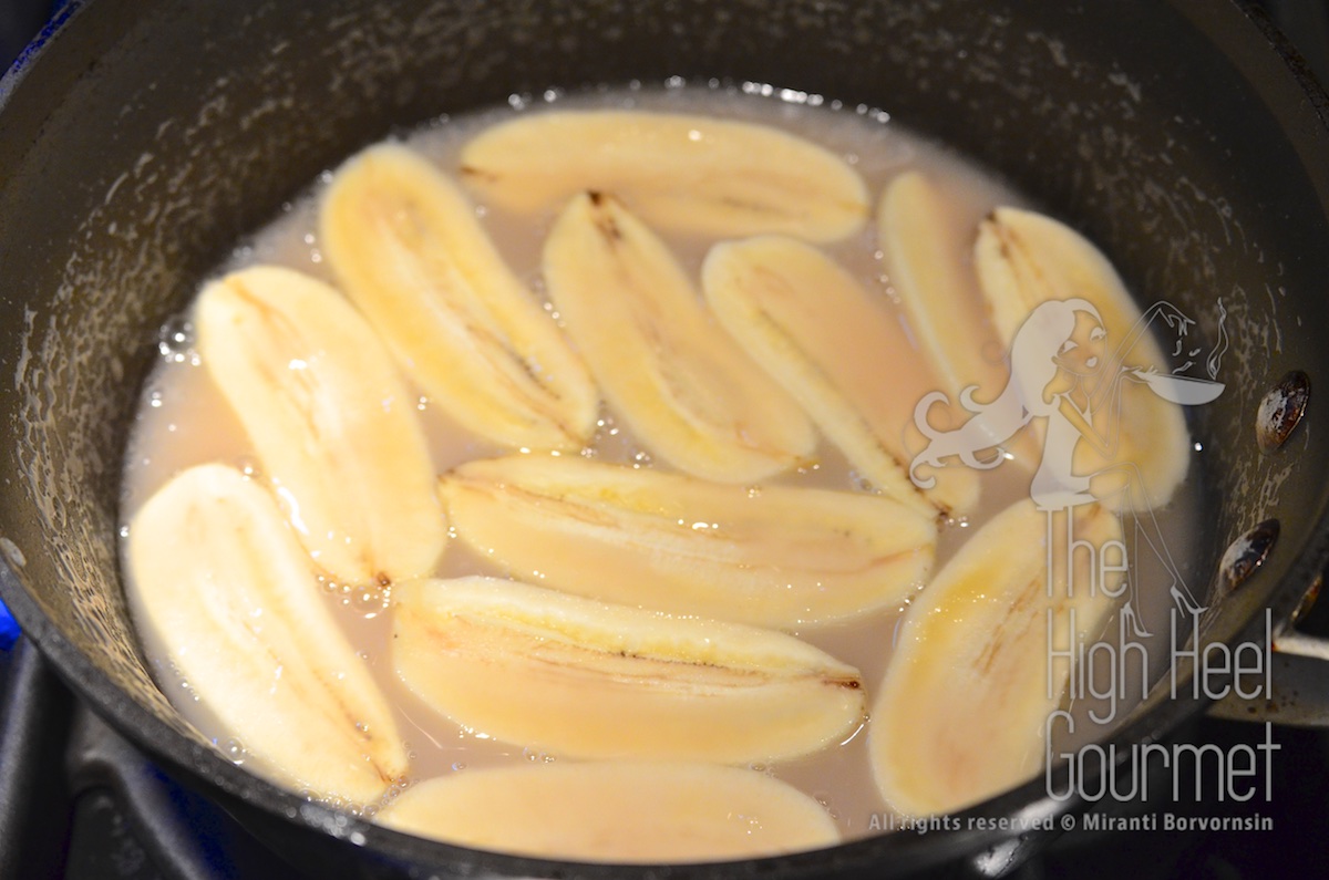 Bananas in coconut syrup, Glauy Buad Chee 4
