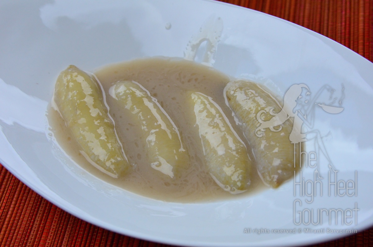 Bananas in coconut syrup, Glauy Buad Chee 8