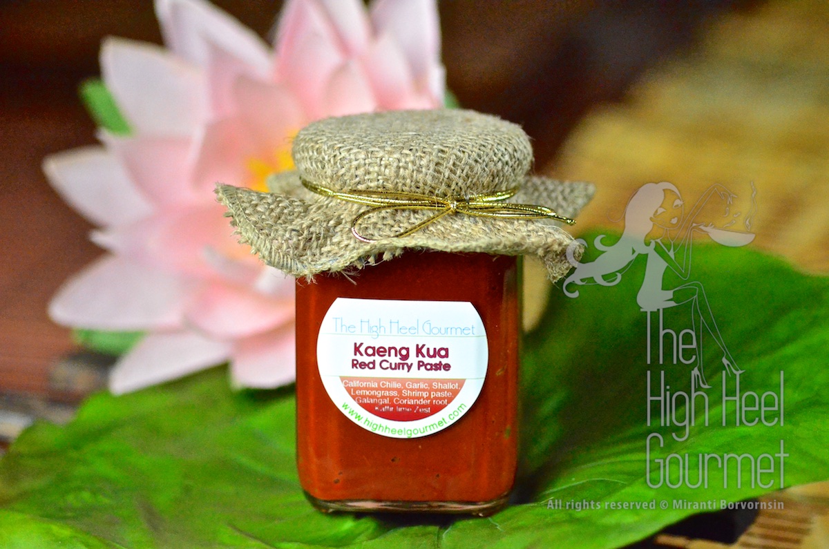 Basic Thai Red Curry Paste, Kaeng Kua by The High Heel Gourmet 9