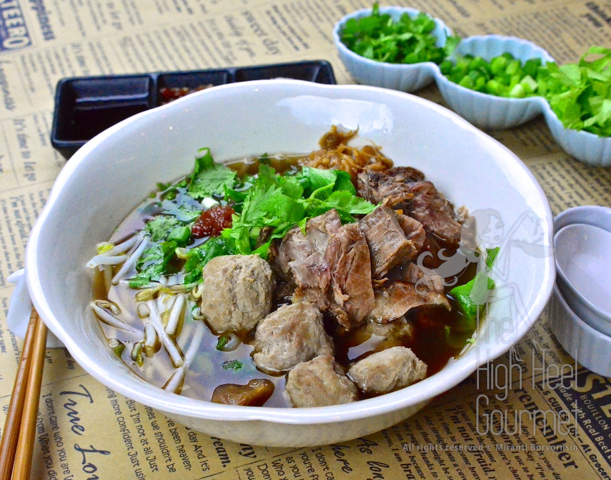 Guay Tiew Neau Toon - Authentic Thai Slow Cook Beef with Noodles by The High Heel Gourmet 11