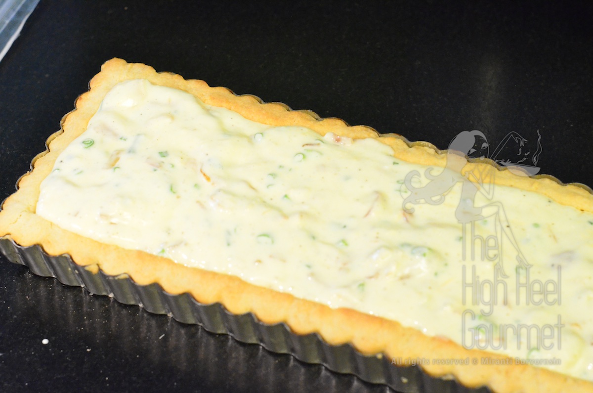 Quiche Tart with Peach by The High Heel Gourmet 11