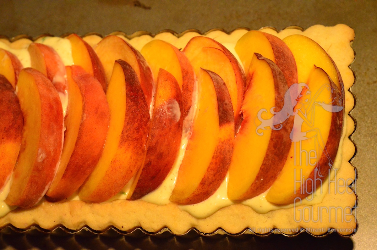 Quiche Tart with Peach by The High Heel Gourmet 12