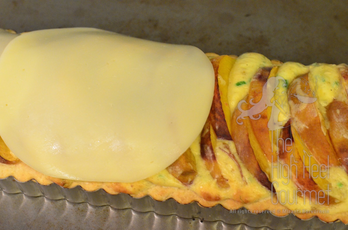 Quiche Tart with Peach by The High Heel Gourmet 13