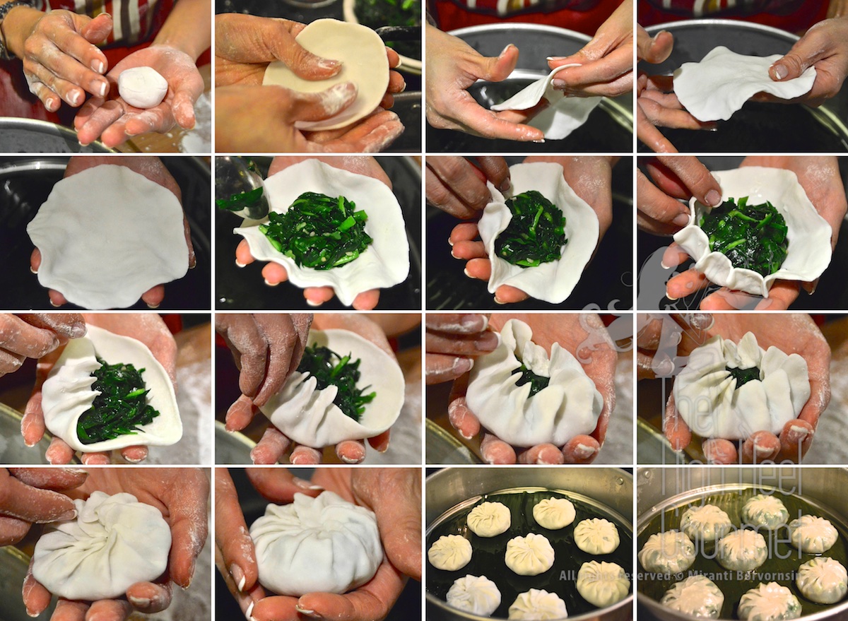 Steam Garlic Chive Dumplings, Kanom Gu Chai by The High Heel Gourmet 2