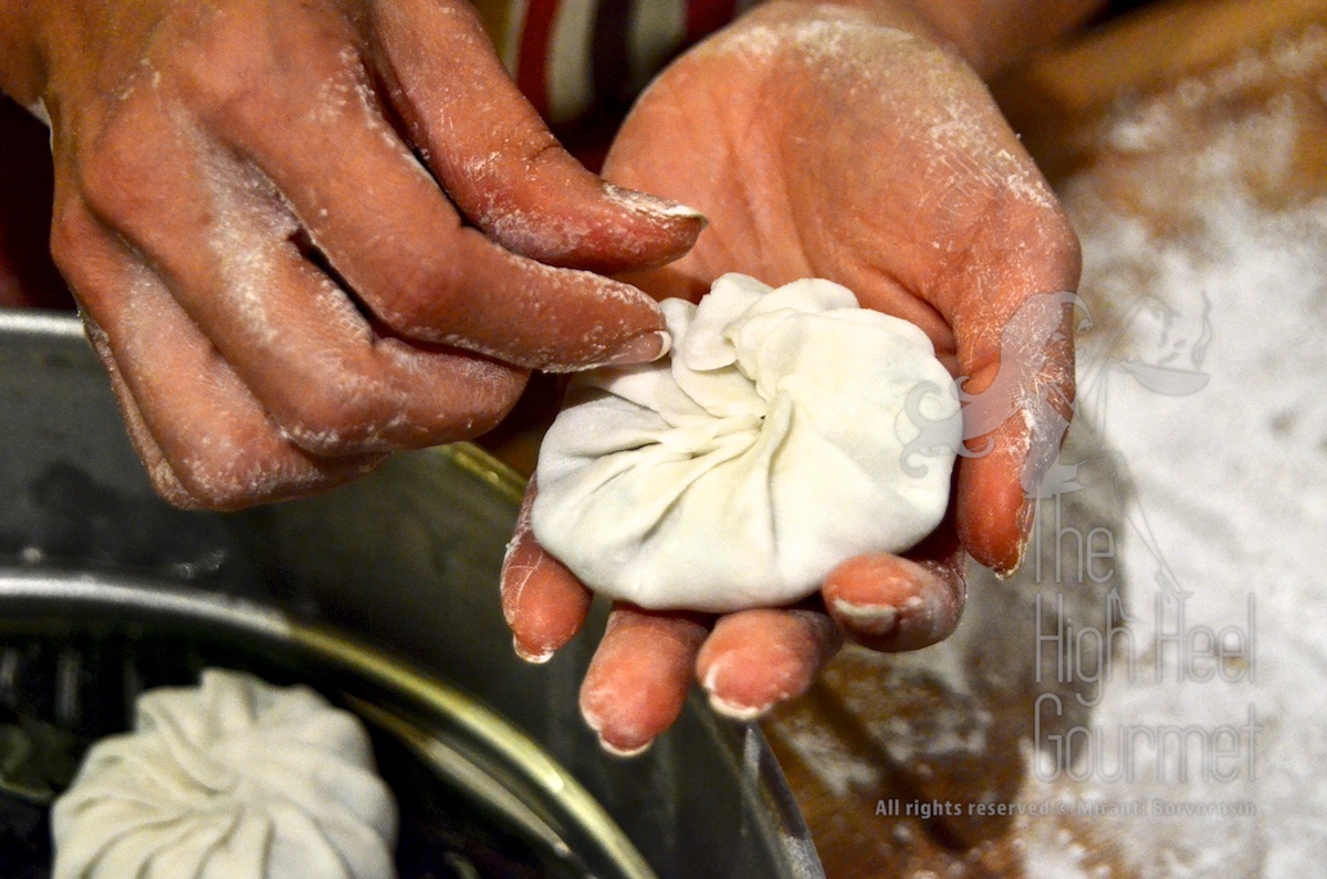 Steam Garlic Chive Dumplings, Kanom Gu Chai by The High Heel Gourmet 36