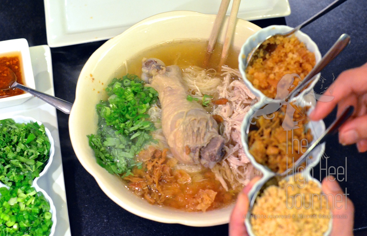 Thai Chicken Noodles Soup and Salad, Guay Tiew Gai by The High Heel Gourmet 6