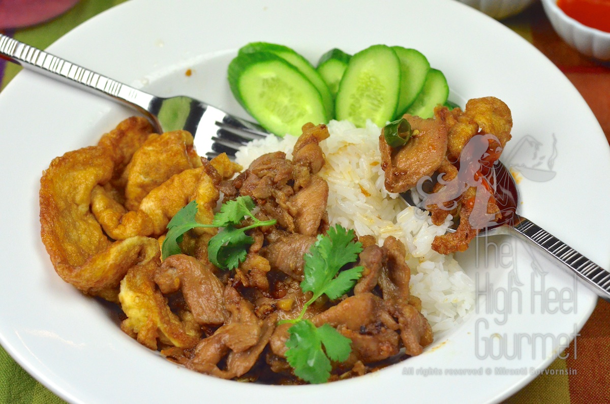 Thai Fried Pork with Garlic and Pepper - Moo Todd Kratiam Phrik Thai by The High Heel Gourmet 10