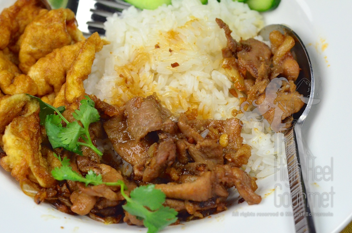 Thai Fried Pork with Garlic and Pepper - Moo Todd Kratiam Phrik Thai by The High Heel Gourmet 11