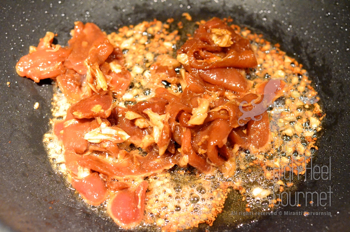 Thai Fried Pork with Garlic and Pepper - Moo Todd Kratiam Phrik Thai by The High Heel Gourmet 8