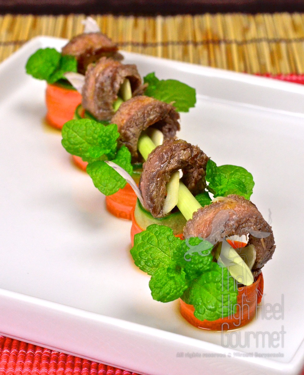 Thai Grilled Beef Salad - Yum Neau Yang by The High Heel Gourmet 14