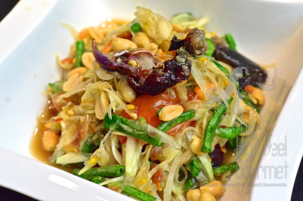 Thai Som Tam - Spicy Green Papaya Salad by The High Heel Gourmet 20