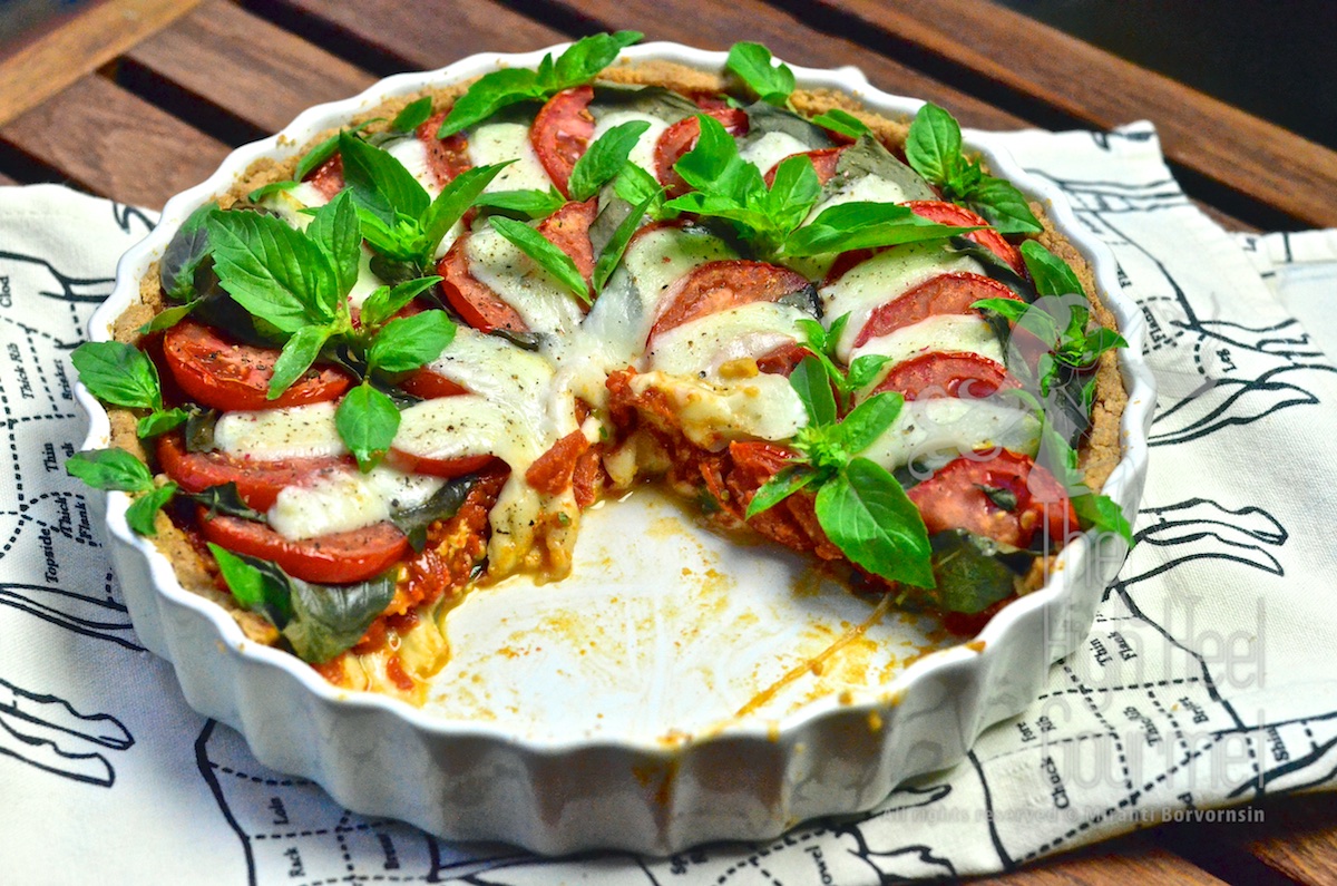 Caprese Tart by The High Heel Gourmet 22