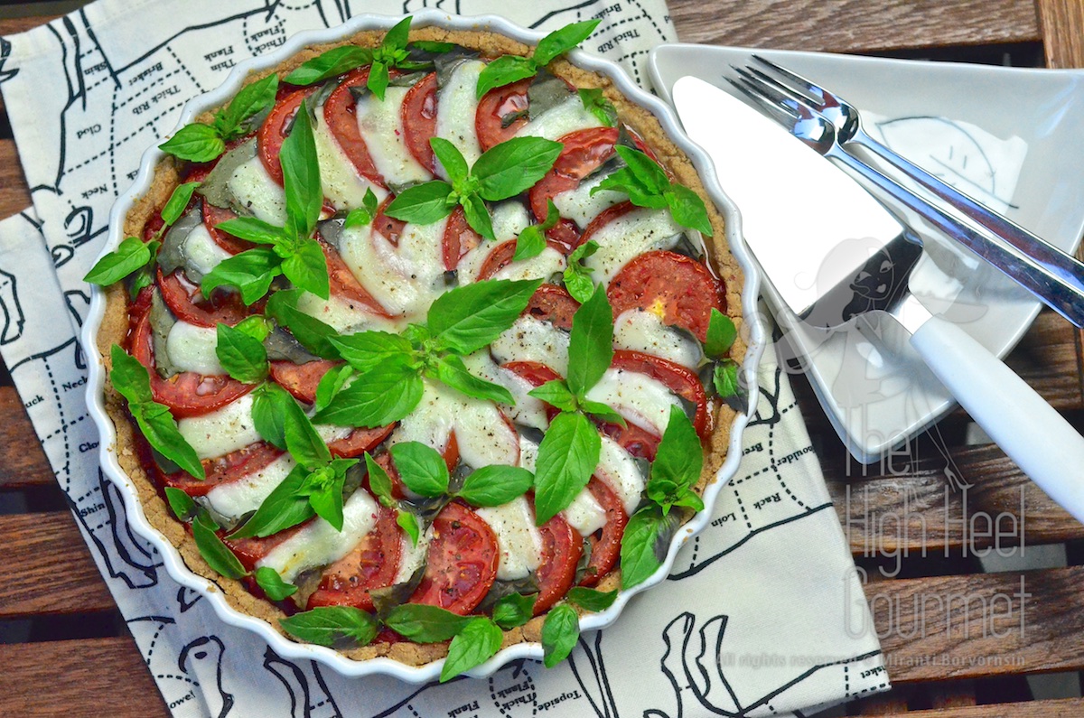 Caprese Tart by The High Heel Gourmet 25