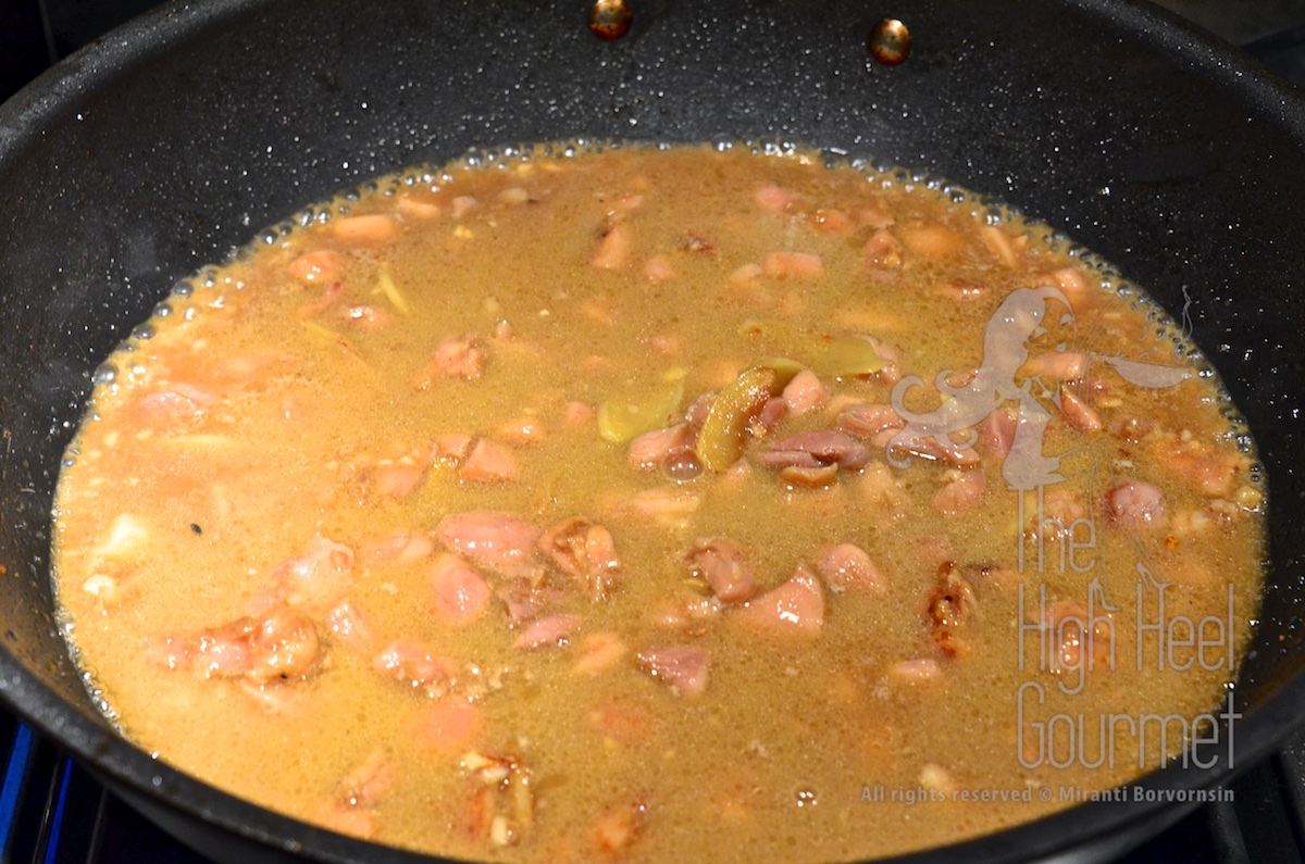 Chicken in Gravy Over Rice - Thai Khao Na Gai by The High Heel Gourmet 17