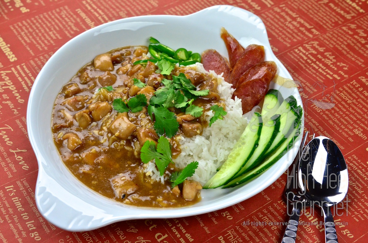 Chicken in Gravy Over Rice - Thai Khao Na Gai by The High Heel Gourmet 20