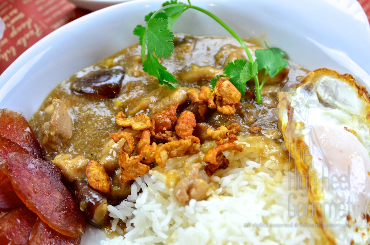 Chicken in Gravy Over Rice - Thai Khao Na Gai by The High Heel Gourmet 6