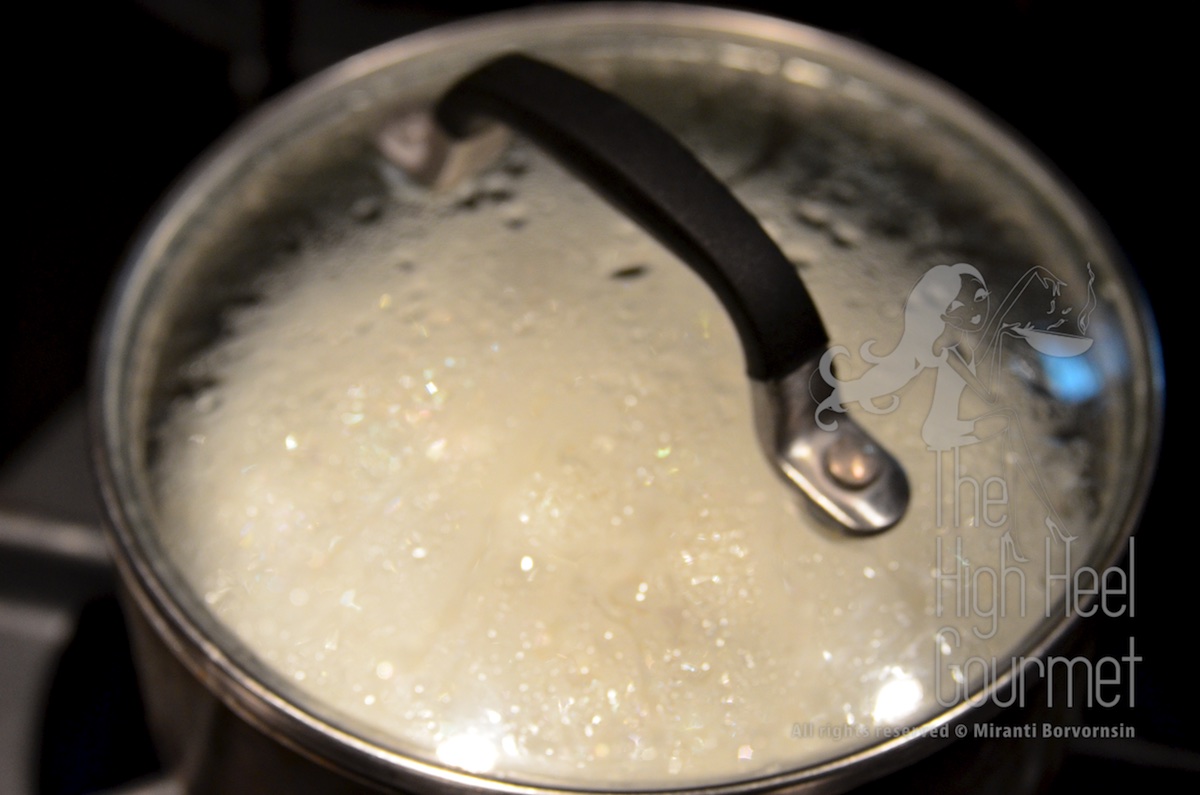 Cooking Rice on Stove top by The High Heel Gourmet 1