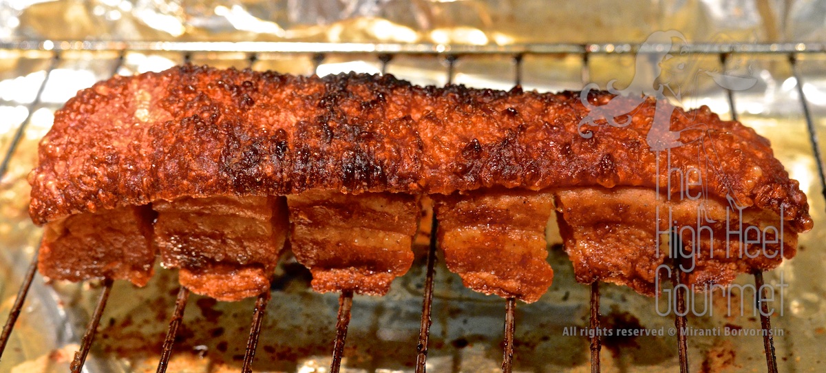 Crispy Pork - Thai-Chinese Barbecue Pork - Moo Gorb by The High Heel Gourmet 7 (1)