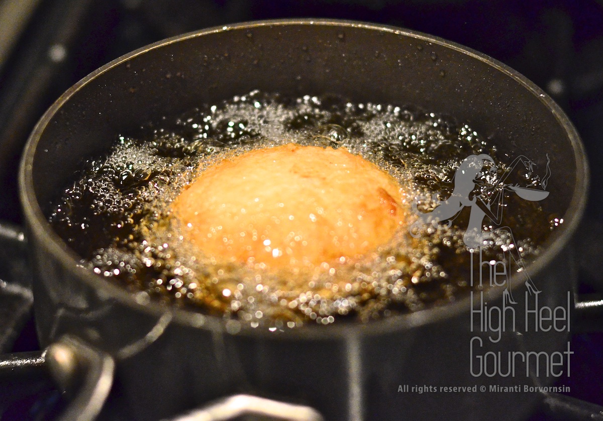 Fried glutinous rice balls filled with Larb by The High Heel Gourmet 3 (1)