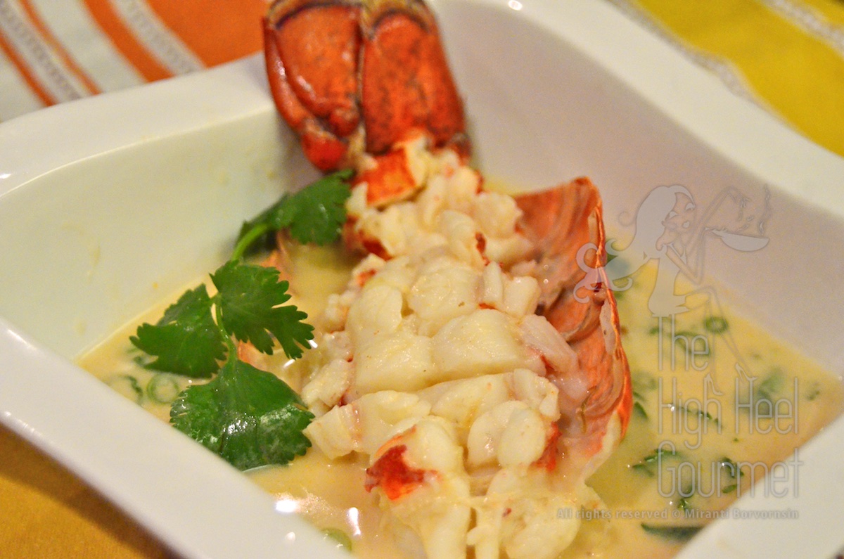Galangal Soup with Lobster - Tom Kha Lobster by The High Heel Gourmet 2