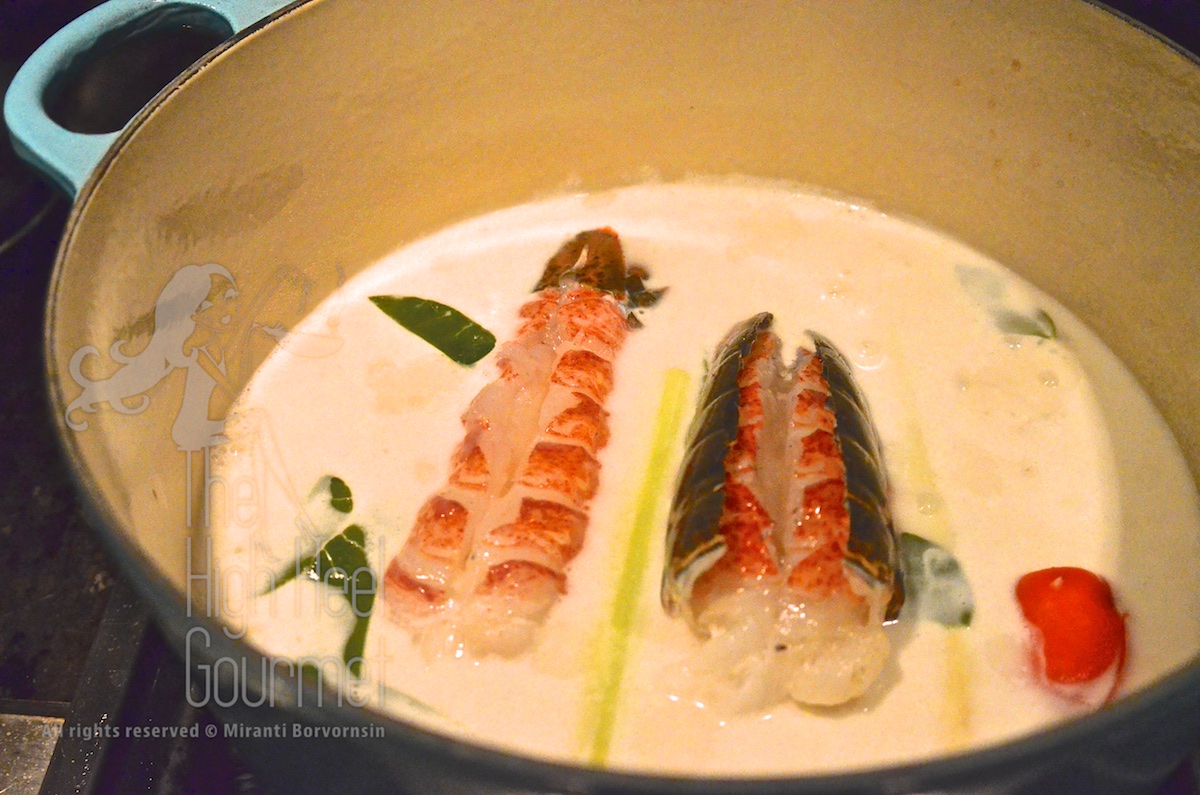 Galangal Soup with Lobster - Tom Kha Lobster by The High Heel Gourmet 7