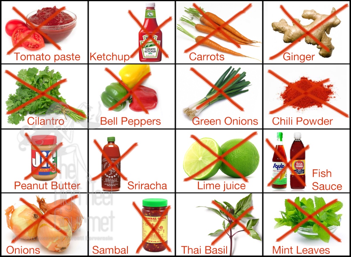 Ingredients NOT in Thai Curry Paste by The High Heel Gourmet