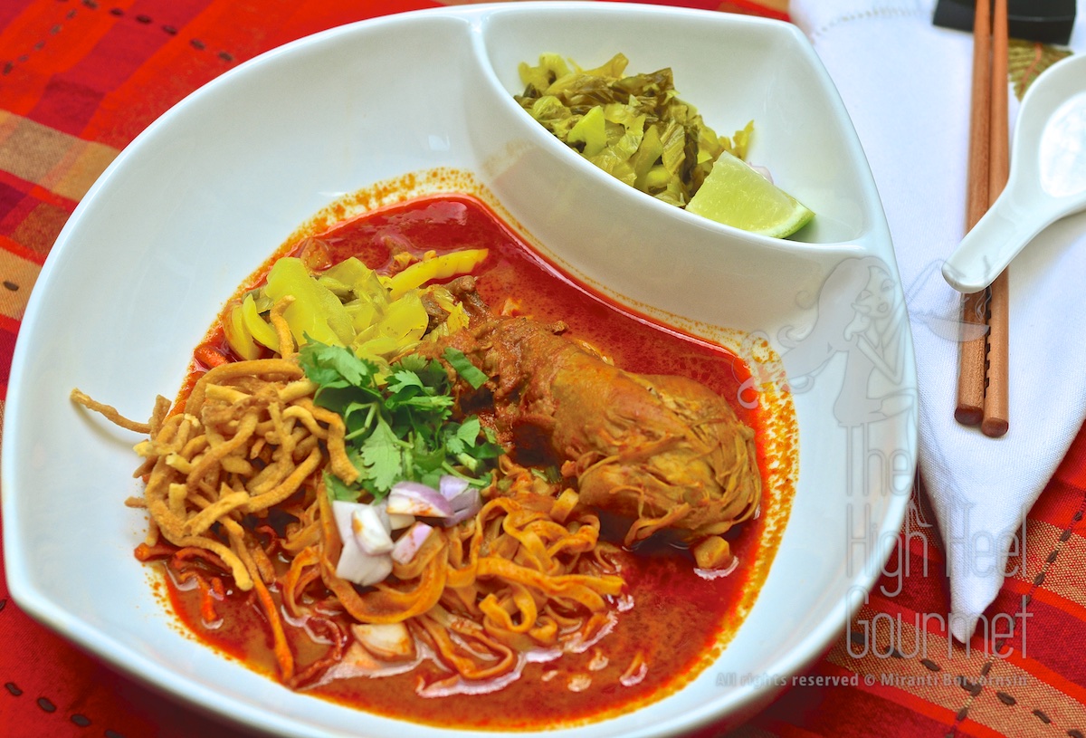 Northern Thai Curry Noodles - Khao Soi by The High Heel Gourmet 15
