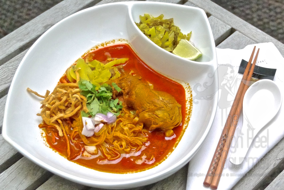 Northern Thai Curry Noodles - Khao Soi by The High Heel Gourmet 17