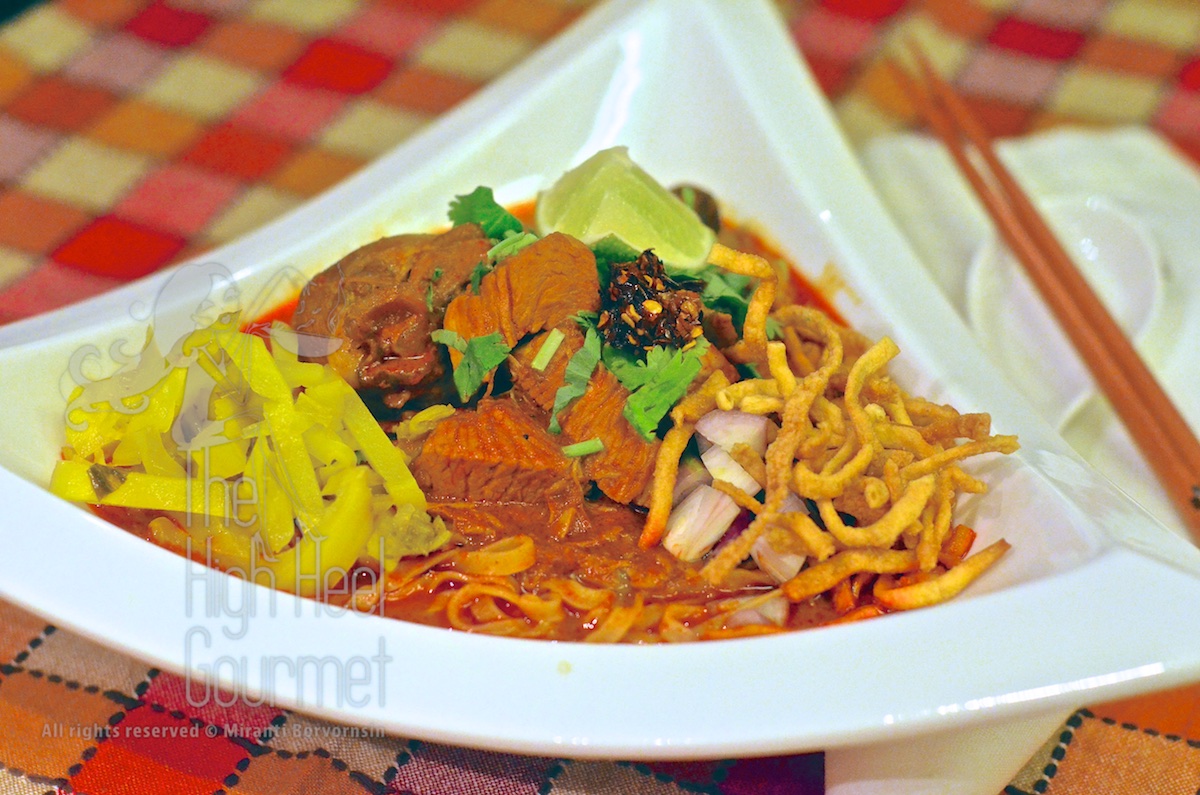 Northern Thai Curry Noodles - Khao Soi by The High Heel Gourmet (1)