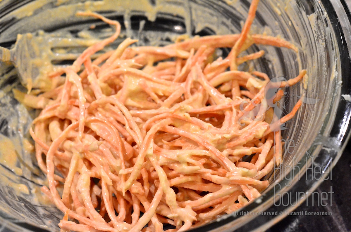 Shredded carrots