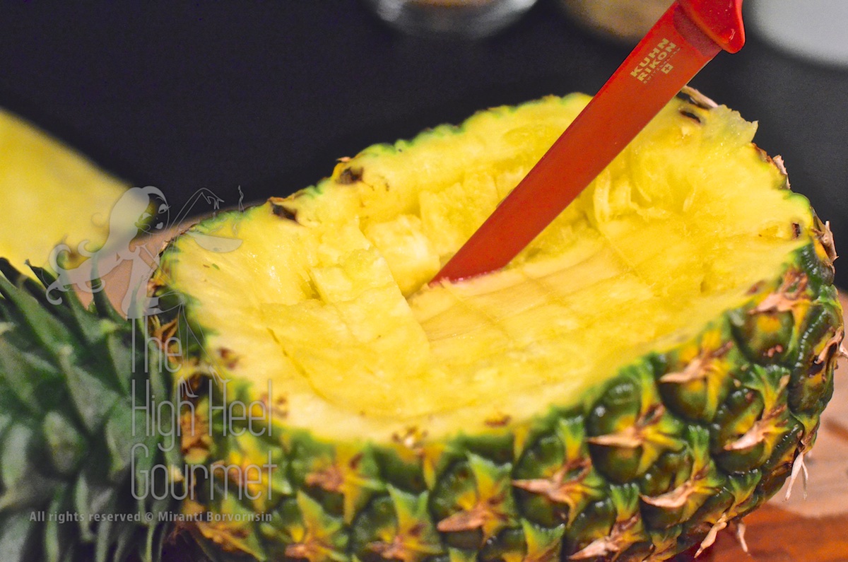 Pineapple Fried Rice - Khao Pad Sapparot by The High Heel Gourmet 5