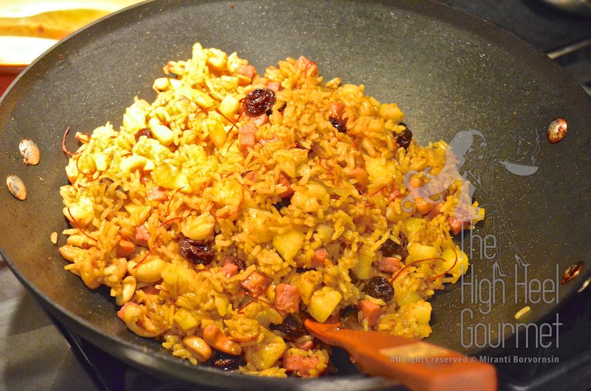 Pineapple Fried Rice - Khao Pad Sapparot by The High Heel Gourmet 6 (1)