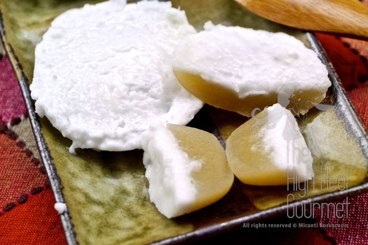 Thai Coconut Rice Custard - Kanom Tauy by The High Heel Gourmet 14