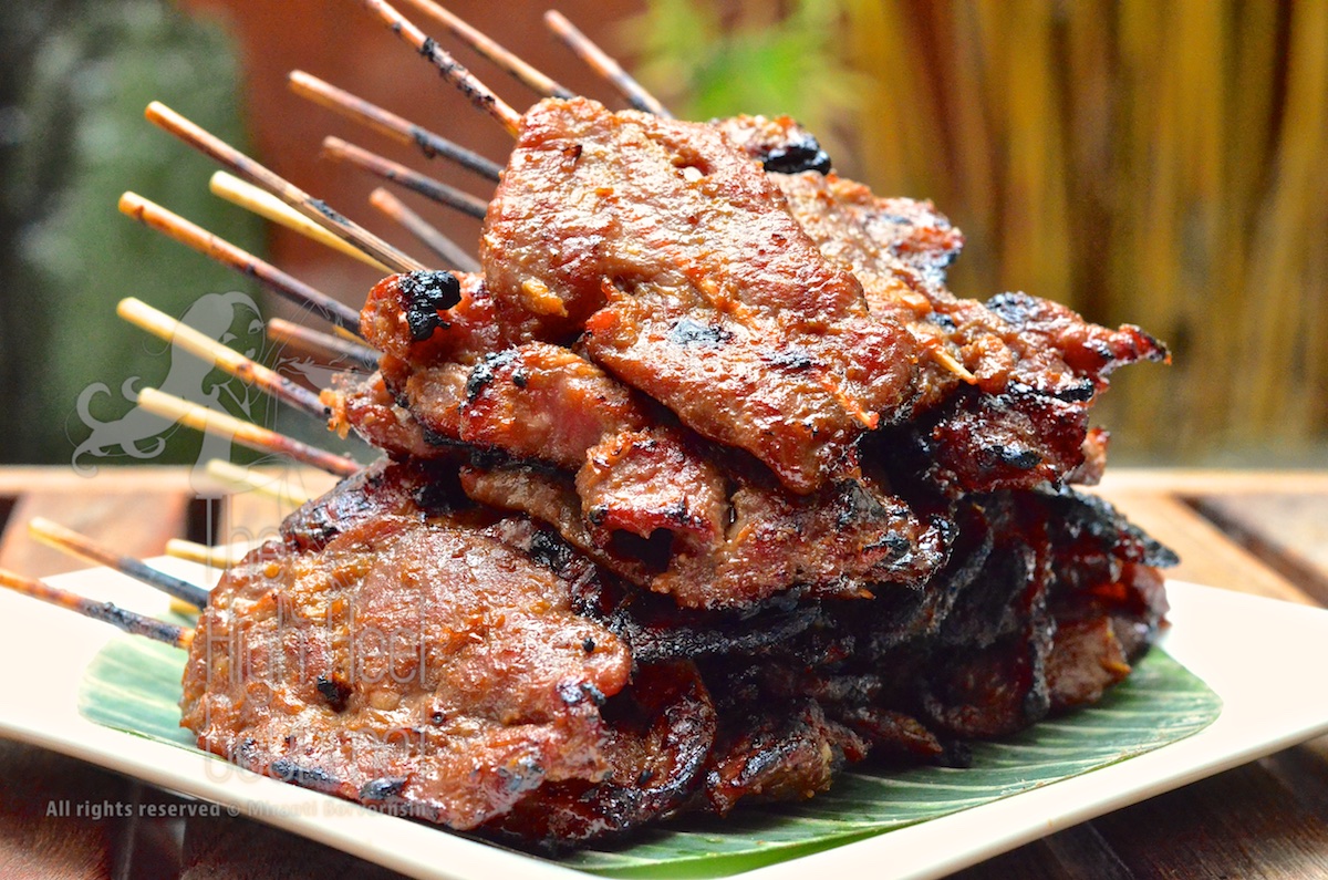 Thai Grilled Pork on the Skewers - Moo Ping by The High Heel Gourmet 14