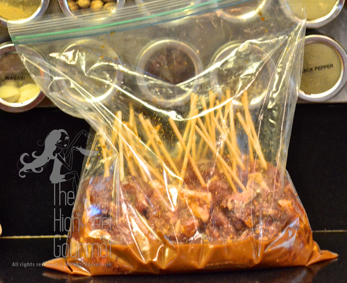 Thai Grilled Pork on the Skewers - Moo Ping by The High Heel Gourmet 6