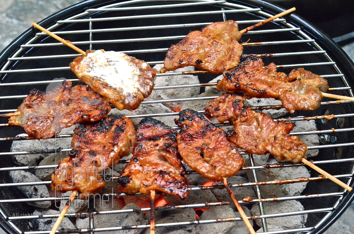 Thai Grilled Pork on the Skewers - Moo Ping by The High Heel Gourmet 9