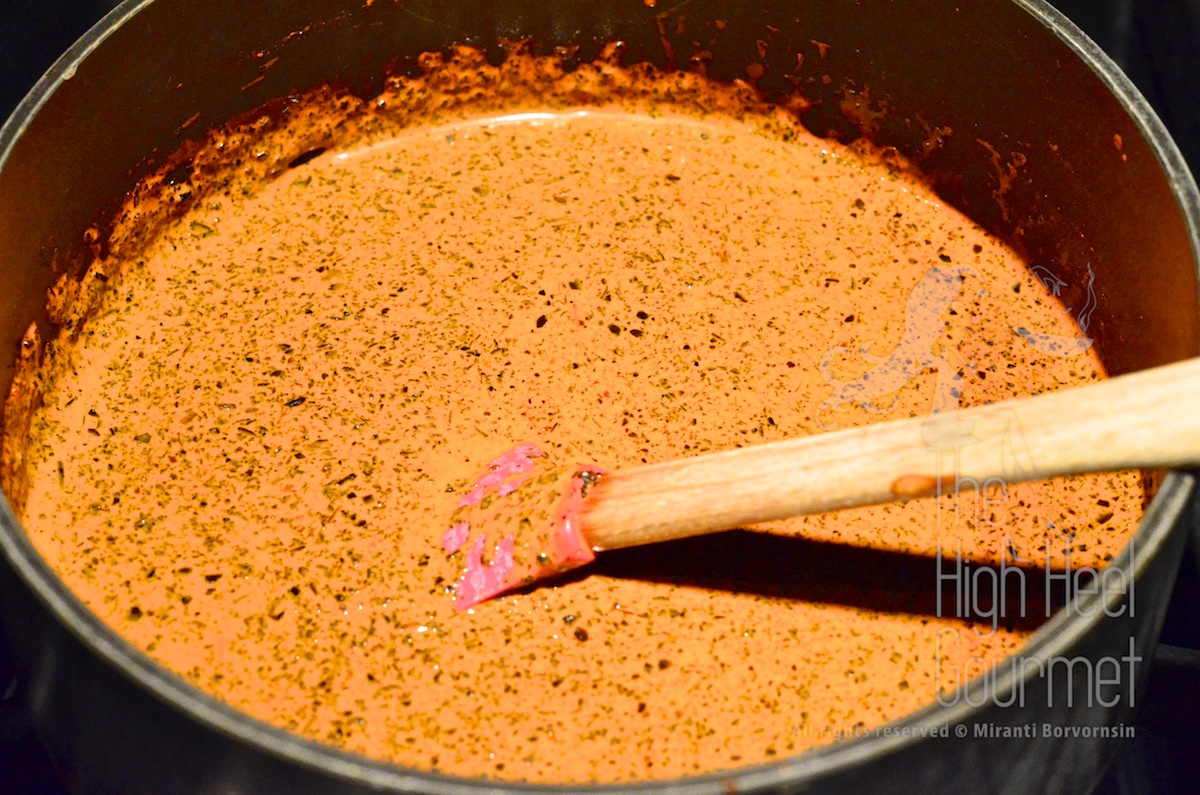 Thai Iced Tea and Thai Tea Brownies by The High Heel Gourmet 9