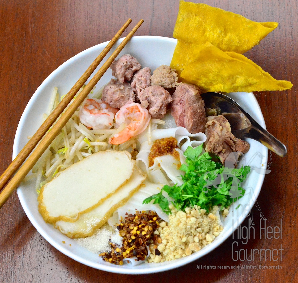 Thai Pork Noodles - Guay Tiew Moo by The High Heel Gourmet 25