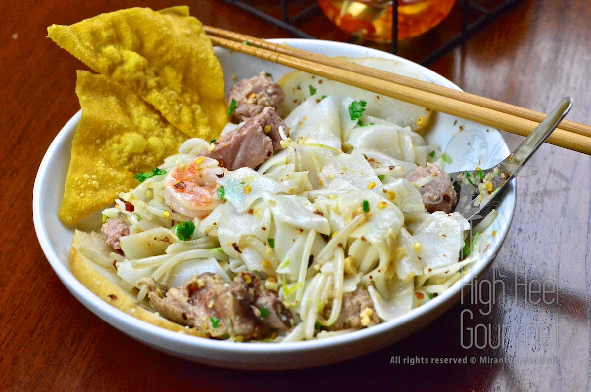 Thai Pork Noodles - Guay Tiew Moo by The High Heel Gourmet