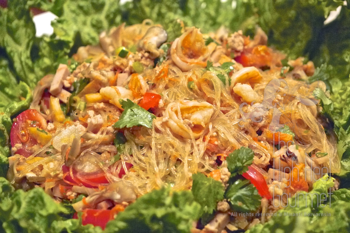 Thai Style Cellophane Noodles Salad - Yum Woon Sen by The High Heel Gourmet 7