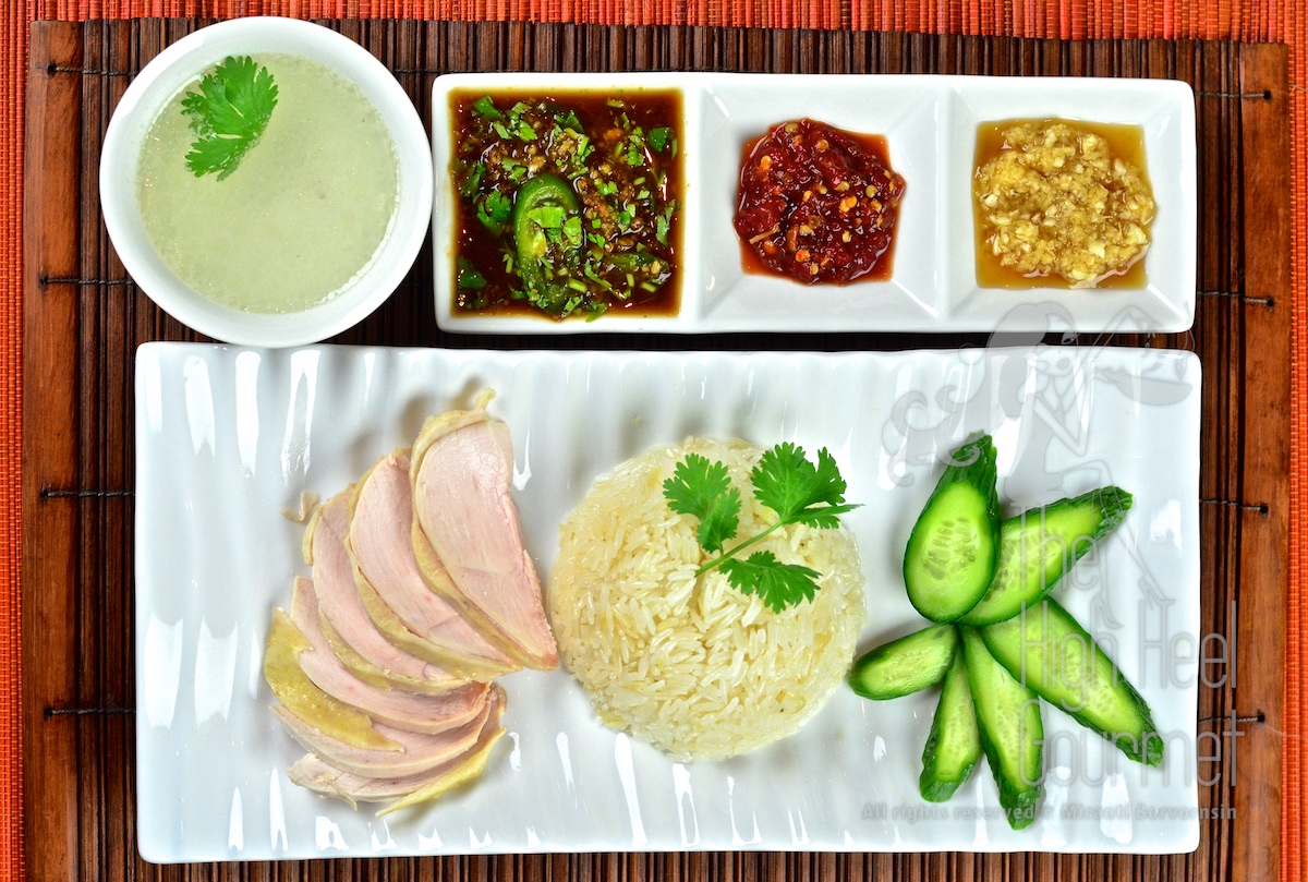 Thai Style Chicken and Rice, Khao Man Gai by The High Heel Gourmet 16