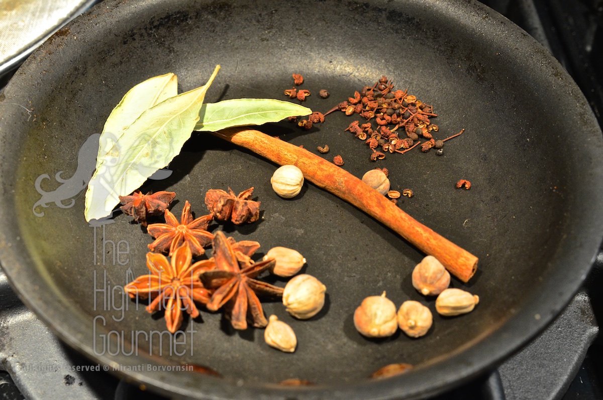Thai Style Pork Leg Stew with Five Spice - Khao Kha Moo by The High Heel Gourmet 3