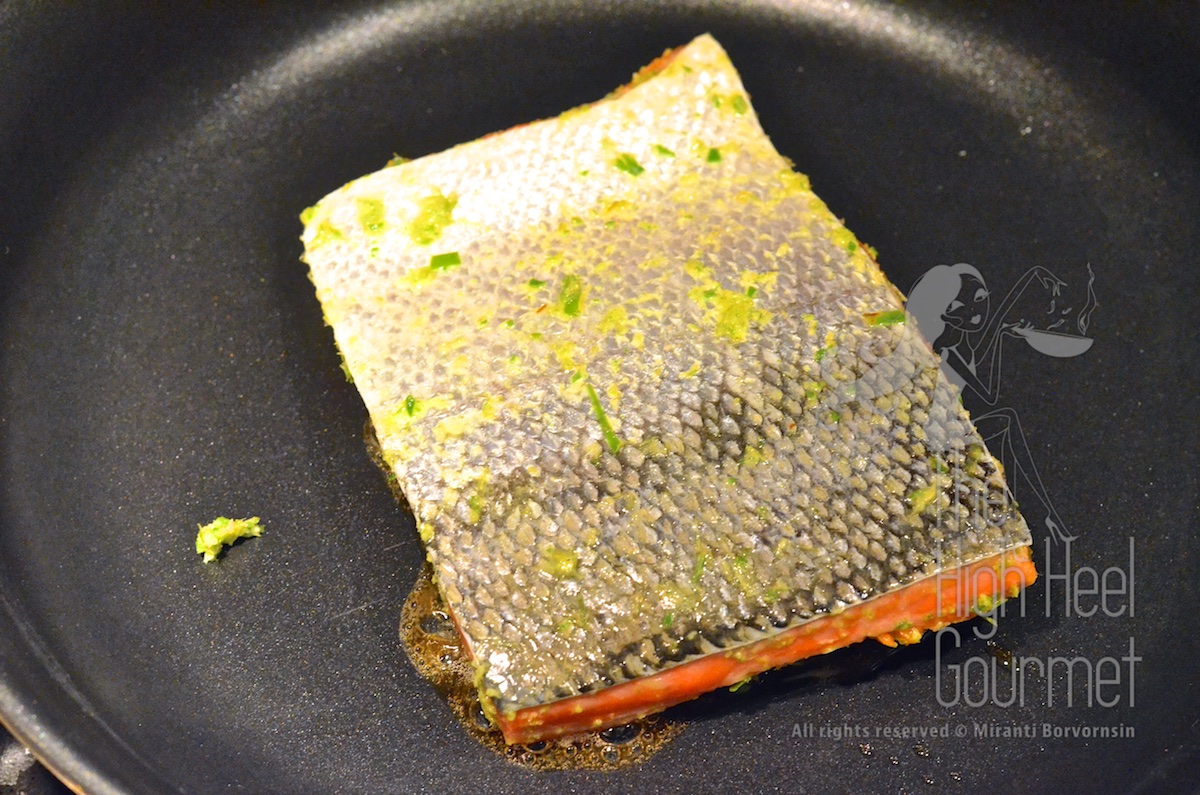 Thai Style Salmon with Garlic Chilies and Lime by The High Heel Gourmet 8