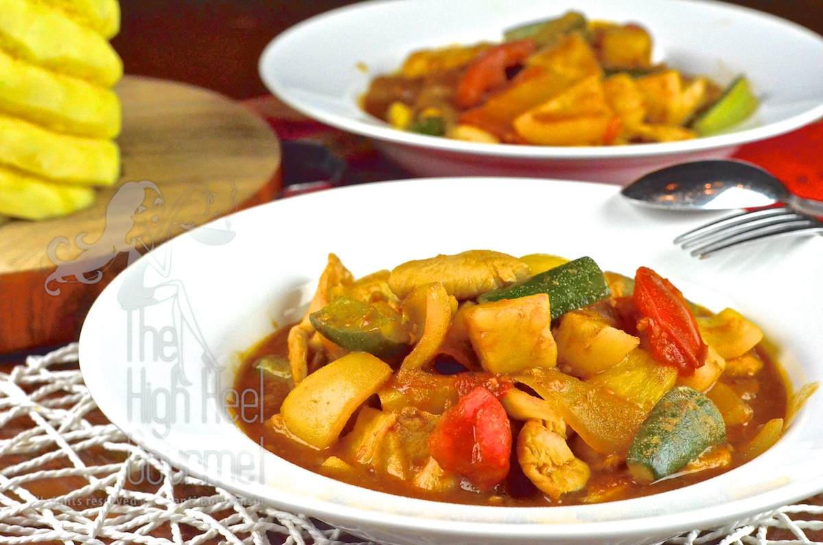 Thai Sweet and Sour Stir-Fry, Pad Priew Wan by The High Heel Gourmet