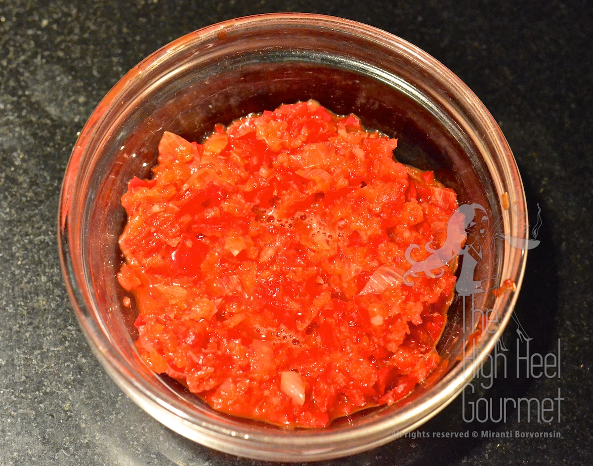 Thai Sweet Chili Sauce - Nam Jim Gai by The High Heel Gourmet 4