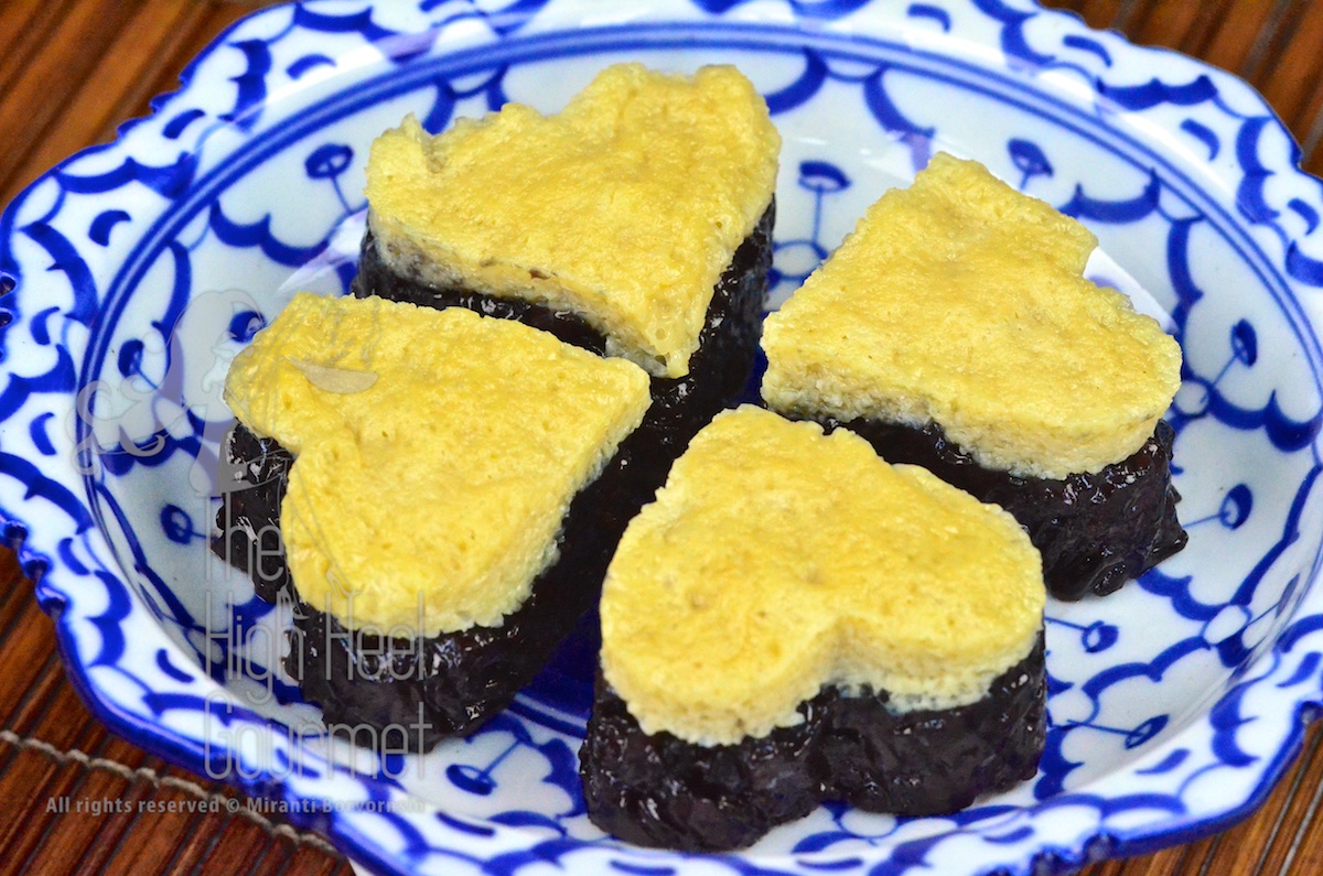 Thai Sweet Sticky Rice with Custard - Khao Niaow Sung Khaya by The High Heel Gourmet 8
