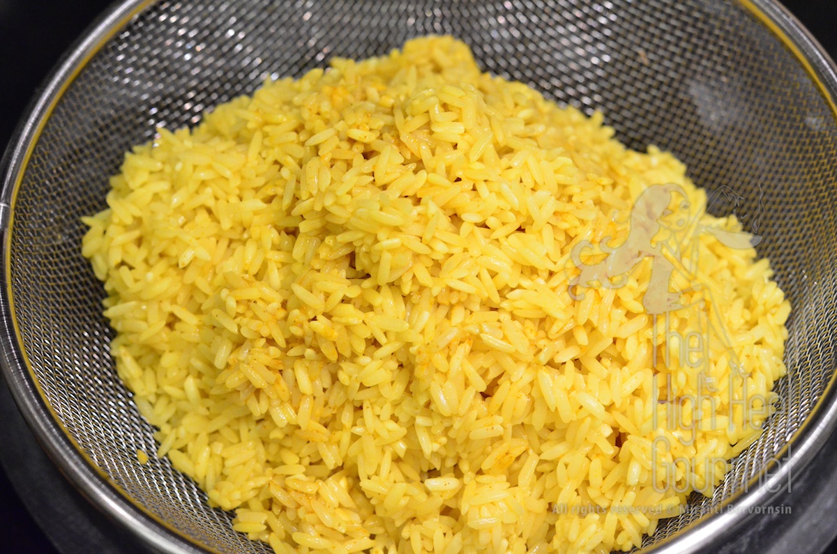 Thai Yellow Sweet Sticky Rice - Gin Niaow Kaeng Gai by The High Heel Gourmet 14