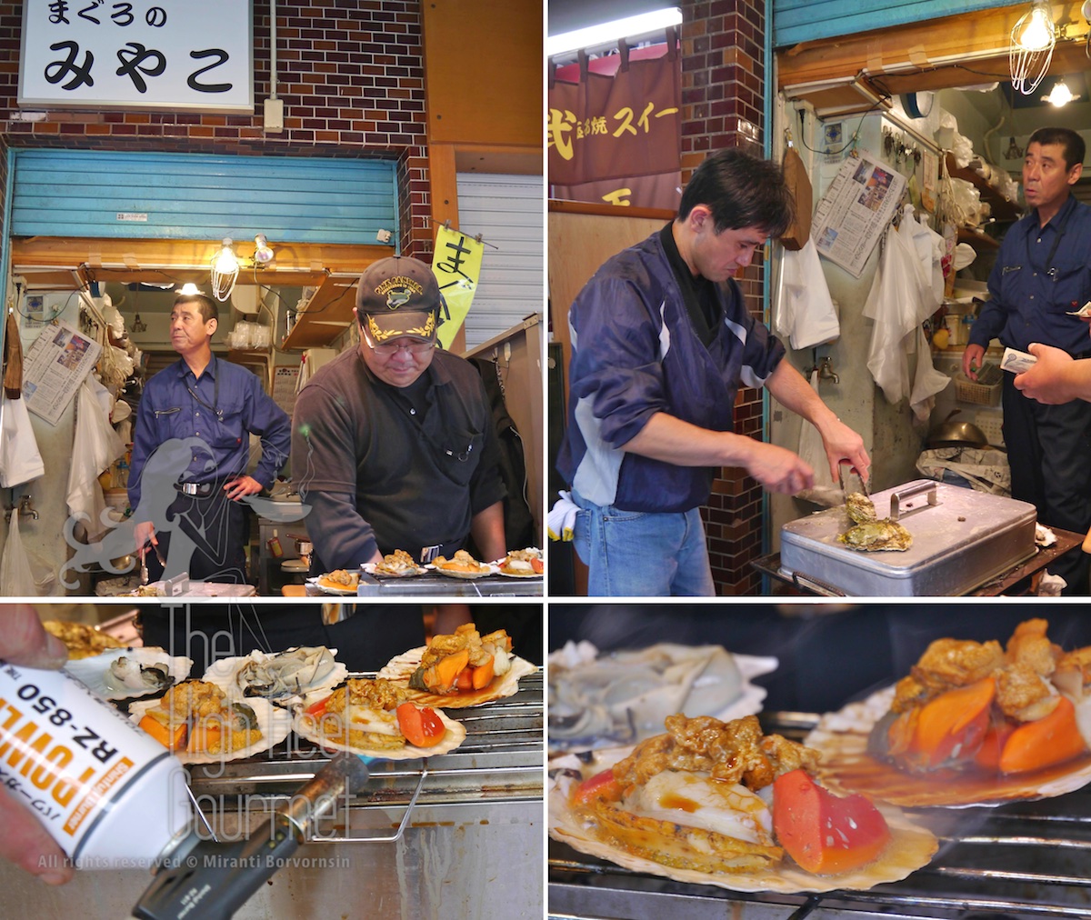 Sushi Ichiba & Daiwa Sushi at Tsukiji Market – Tokyo